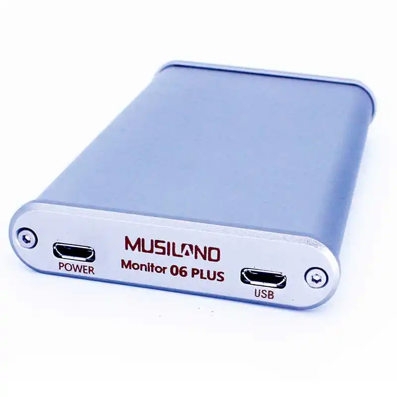 Новая Версия MUSILAND Monitor 06PLUS USB декодирование усилитель звуковая карта двойной усилитель Баланс Выход INEAR поддержка мобильного телефона