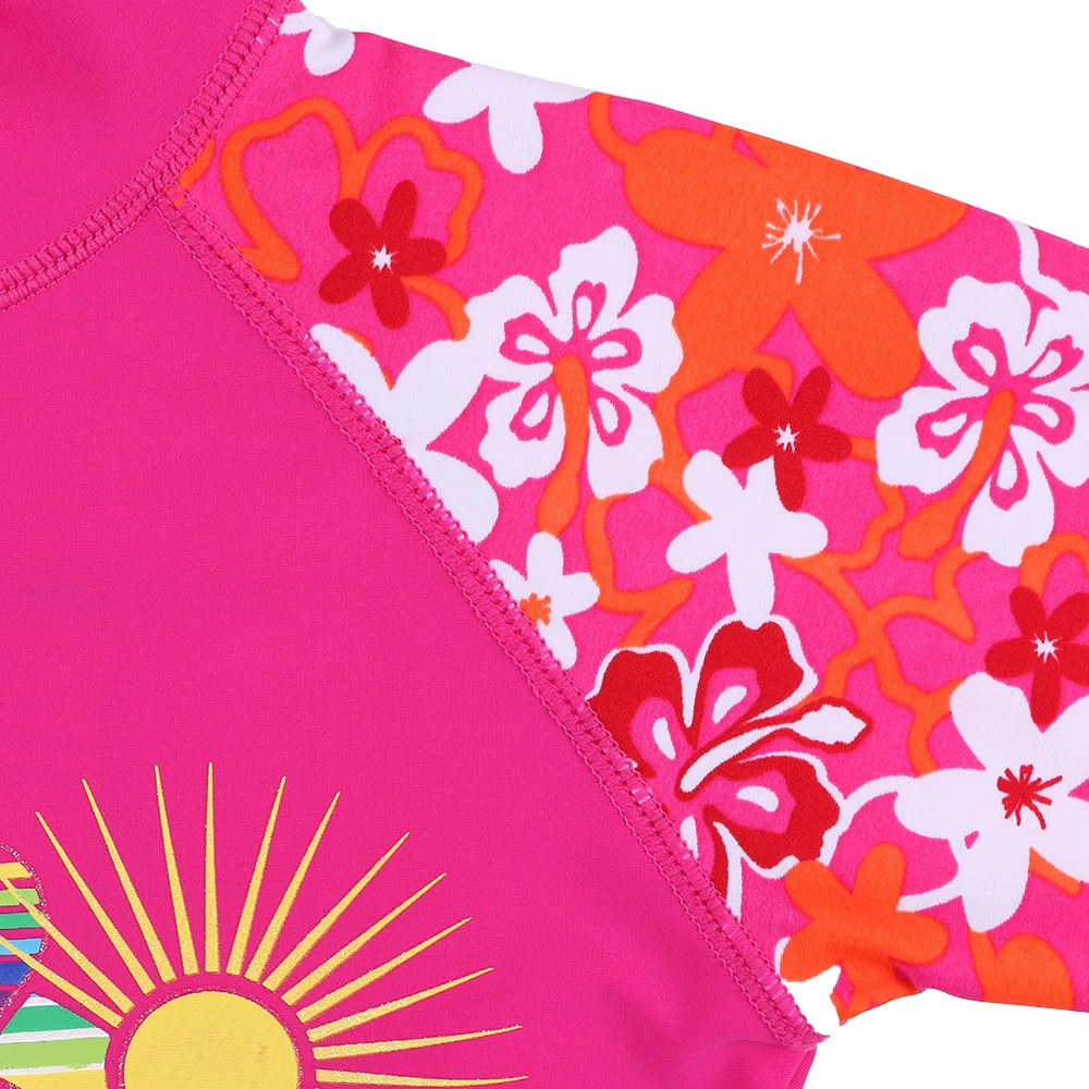 Детская одежда BAOHULU с длинным рукавом купальники для девочек купальный костюм