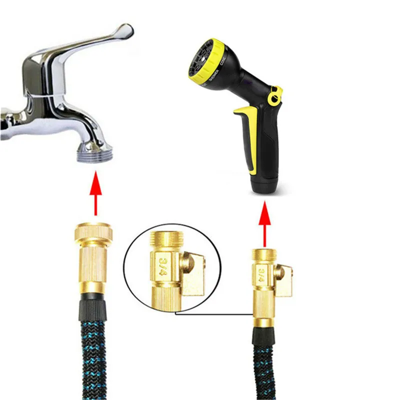 

Expandable Garden Magic Flexible Garden Hose High Pressure Water Hose for Plastic Hoses for Hose Watering With Gun Spray Car