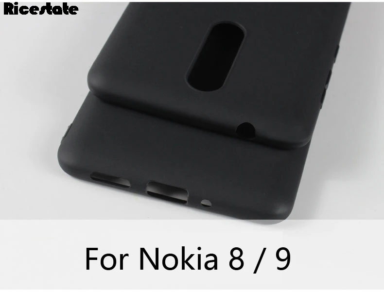 Матовый чехол Ricestate для Nokia 3 5 6 7 8, чехол Nokia 2,1 3,1 5,1 6,1 Plus, Матовая силиконовая задняя крышка для Nokia X5 X6, мягкий чехол