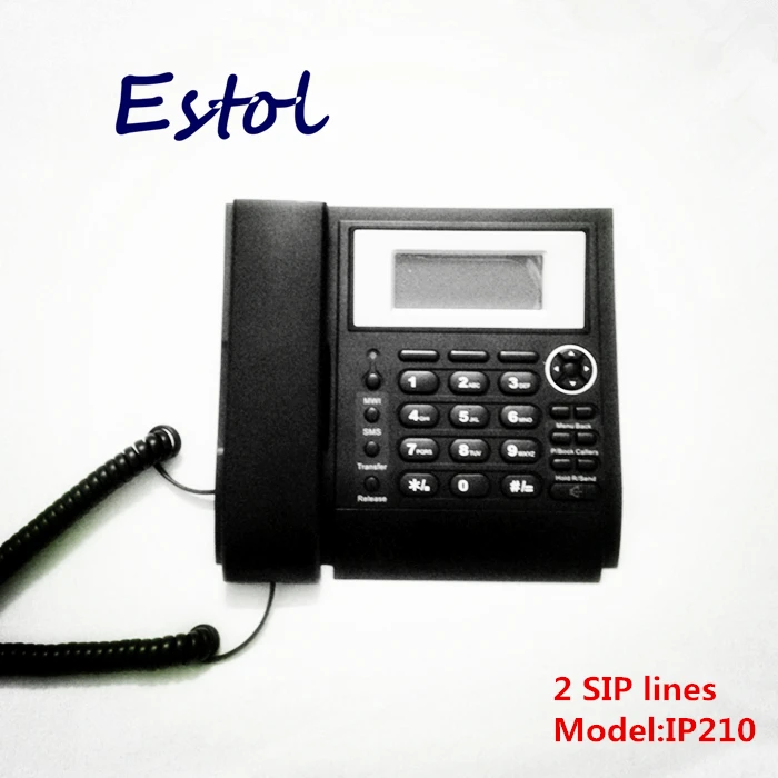 Бесплатная Доставка Elastix совместимы Звездочка SIP Ip-телефон 2 и 1 IAX2 Аккаунт VoIP