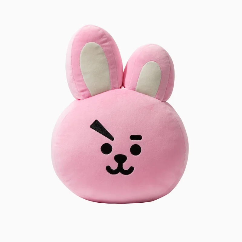 Милый мультфильм BTS BT21 плюшевые игрушки куклы Bangtan мальчики бросить подушки