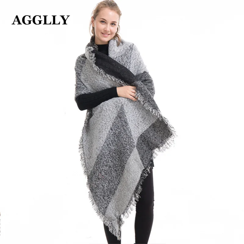 Abrigo Mujer пончо женский плащ зимнее пальто женские y capas desigual manteau femme hiver Роскошные