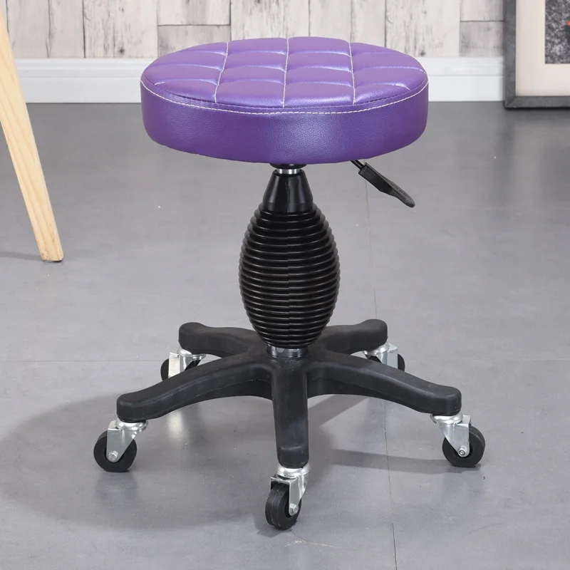 Дешевый винтажный парикмахерский стул красивый стильный вращающийся Рабочий с