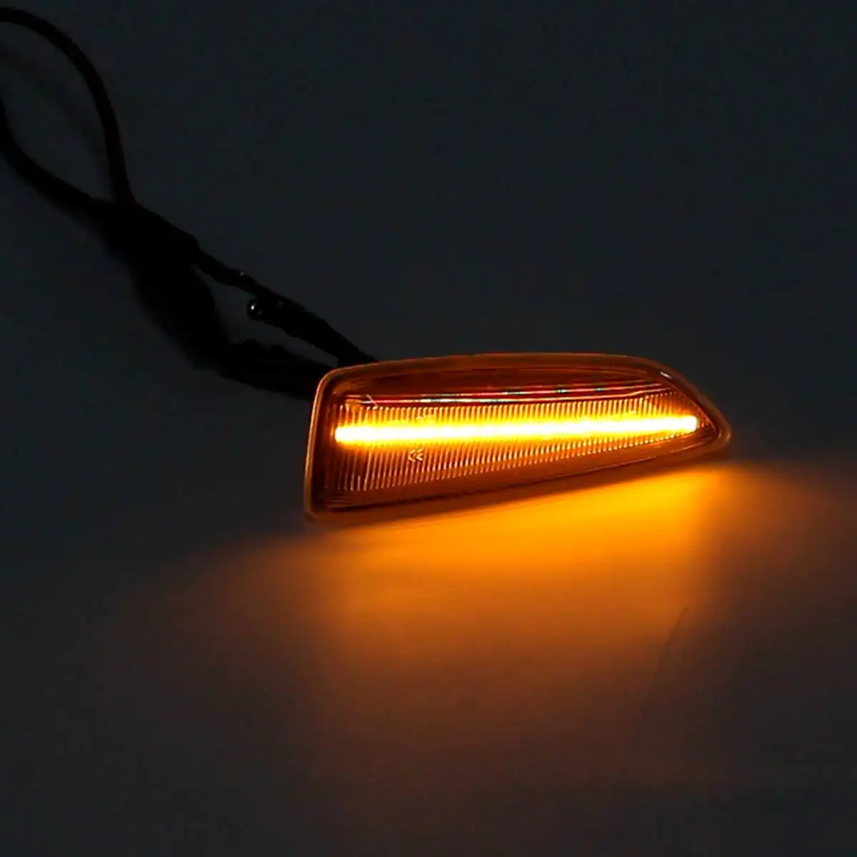 2x Dynamic LED Side Marker Lights 12V Flowing Turn Signal Light Repeater Lamp Panel for Opel Vauxhall Astra J K | Автомобили и