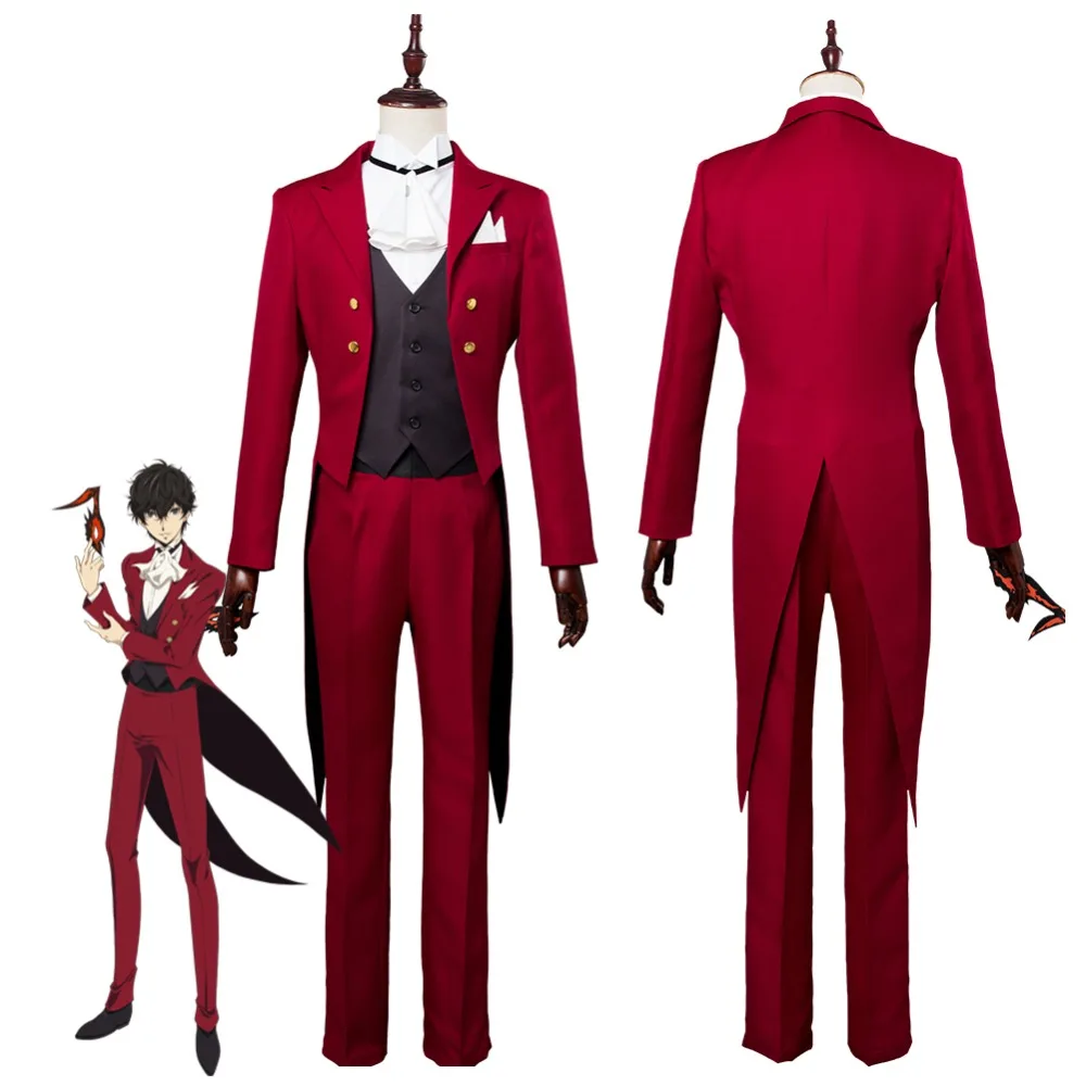 Persona 5 JOKER Kurusu Akira Косплей Ren Amamiya косплей костюм красный для мужчин и женщин