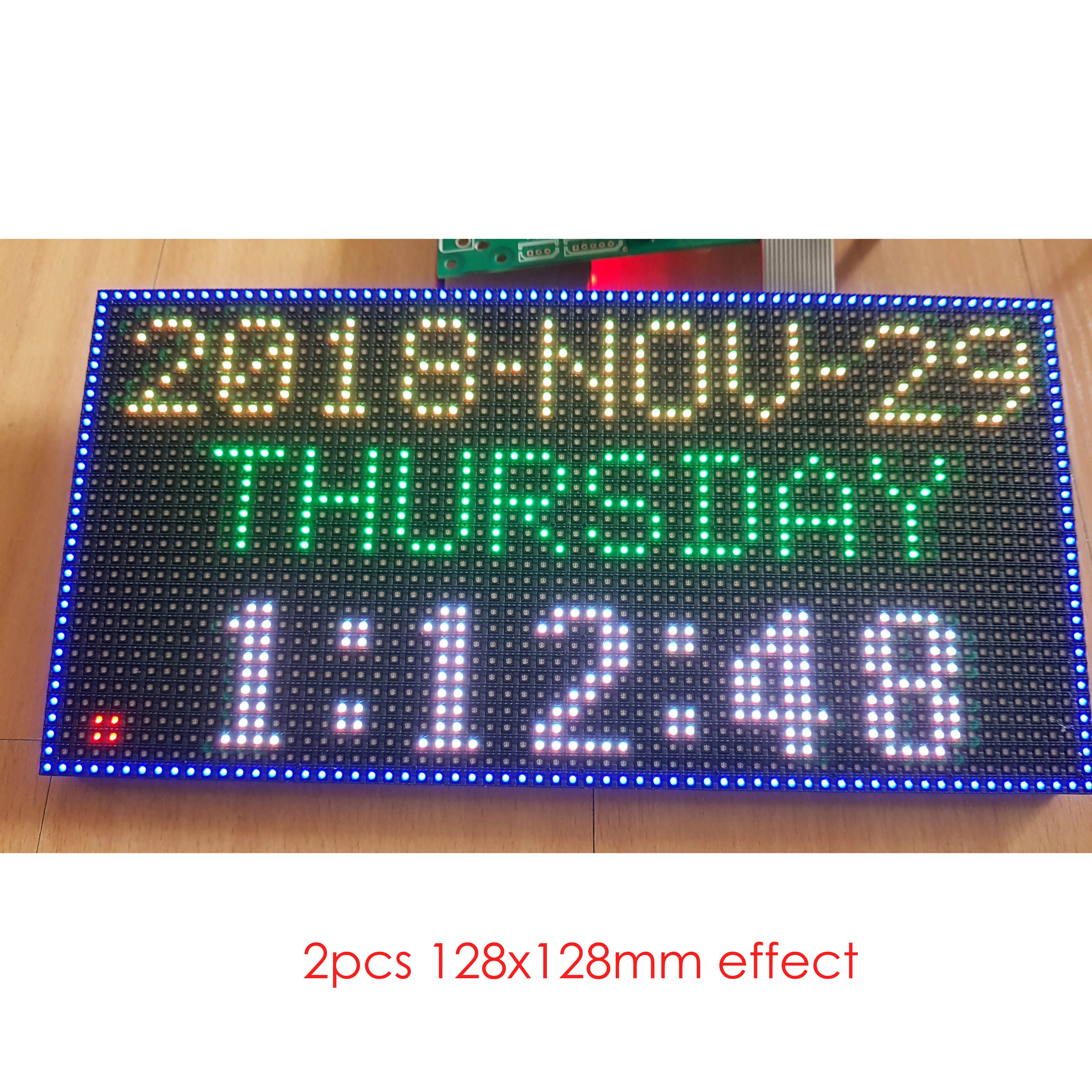 Coreman Aliexpress p4 светодиодный модуль 32x32 в помещении rgb полноцветная светодиодная