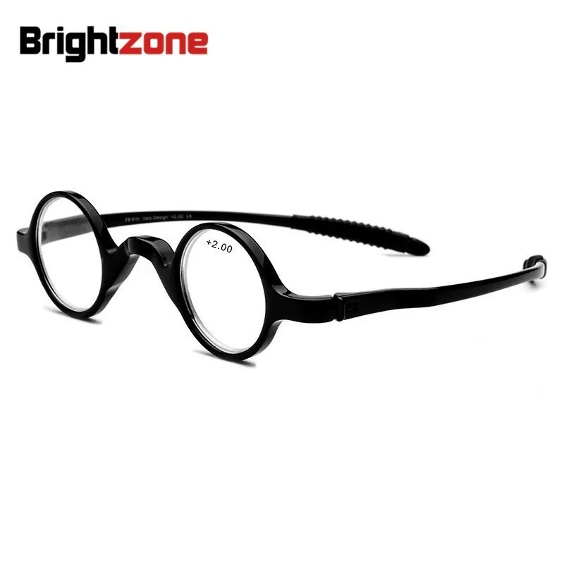 Brightzone модные TR90 полный кадр дальнозоркостью круглый далеко очки для диоптрий