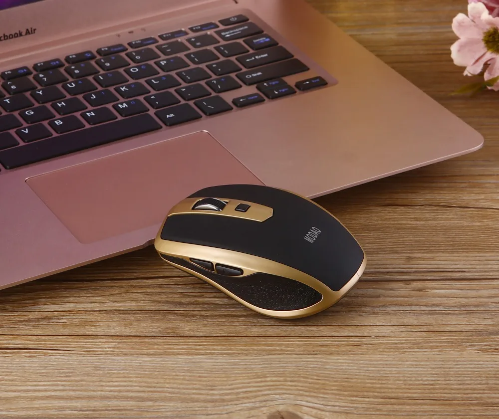 Landas Беспроводная bluetooth-мышка USB для Windows компьютерные настольные компьютеры Мыши Mause для Android Tablet 3 Регулируемая dpi 800 1200 1600