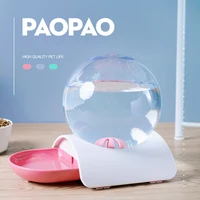 bubble automatic pet water fountain cat water bottle dog bowls pet food container interactive feeding water dispenser