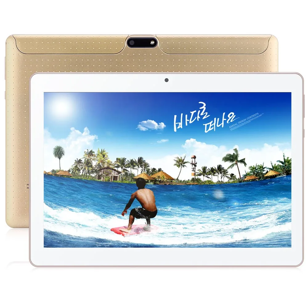 BDF 10 дюймов Android 7,0 планшетный ПК MTK6753 Восьмиядерный ips Tab WiFi 4 ГБ/64 Гб планшет 7 8 9 10 две sim-карты 3g телефон, планшет на OC Android