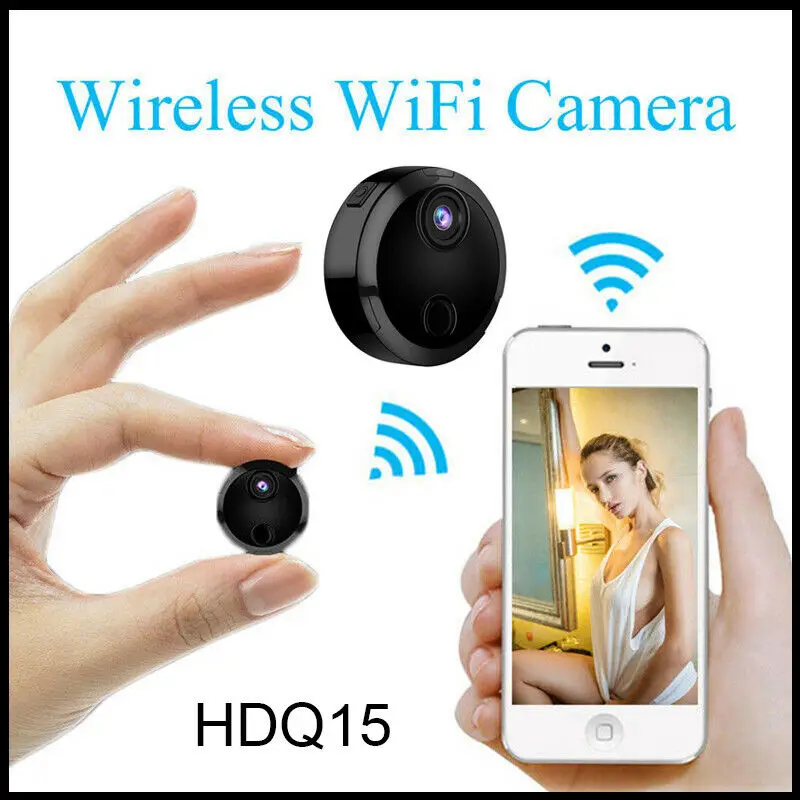 Новая беспроводная мини Wifi камера Full HD 1080P сигнализация обнаружения движения ночного видения портативная умная секретная микро камера спортивная видеокамера