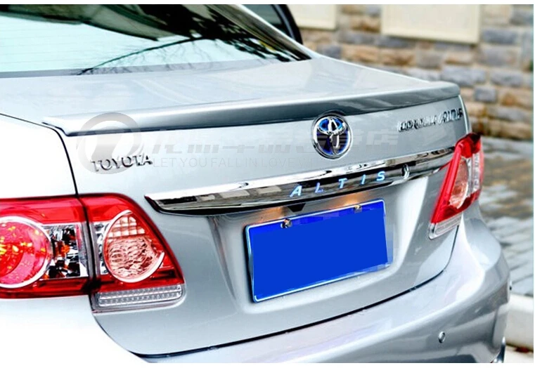 Спойлер для TOYOTA Corolla 2007.2008.2009.2010.2011.2012.2013 высокое качество заднее крыло Спойлеры