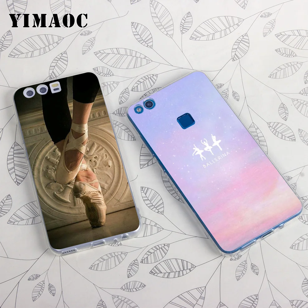 Балетки Танцы мягкий чехол для huawei Honor 10 9 8X 8C 8 7C 7X 7A Pro 6A Note Nova 3i 3 2i Y6 Y7 Y9 Prime 2018 |