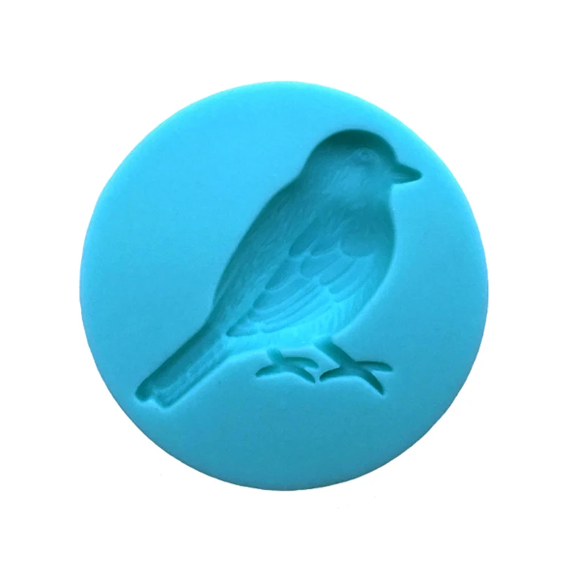 Wholesale 10 pcs/lot Daisy Camellia Bird Combination Silicone Molds Fondant Cake Chocolate Candy Decorating Tools | Дом и сад