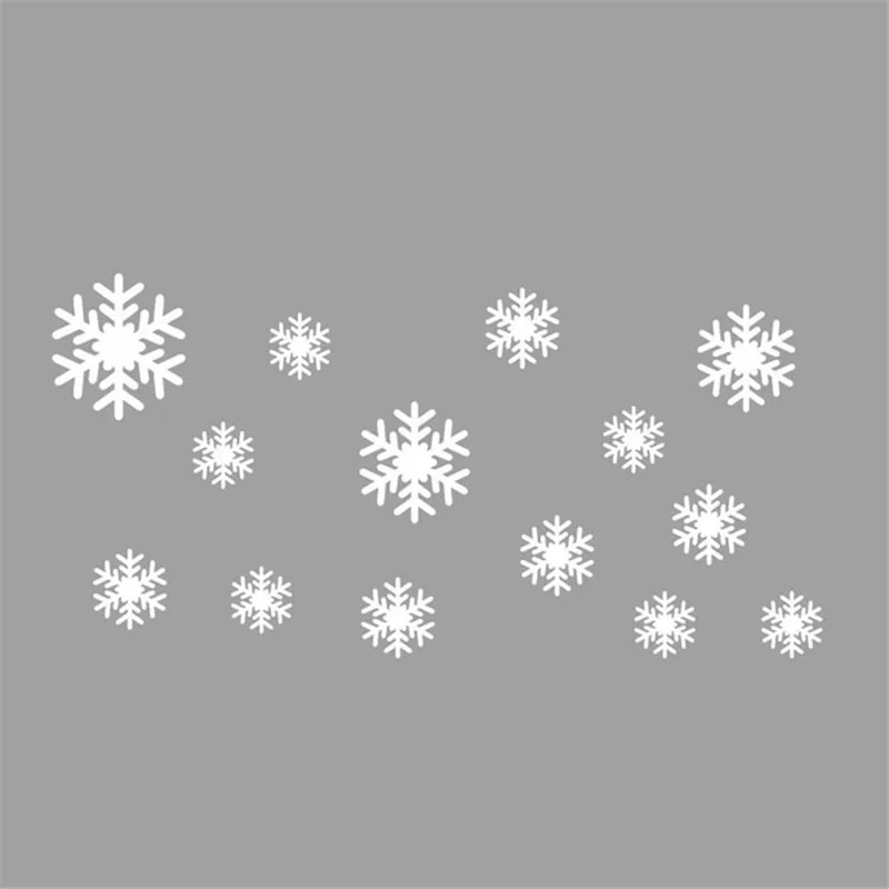 Новый настенный стикер s Frozen Snow хлопья Виниловая наклейка на стену с цитатой