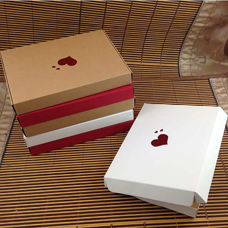 24 шт./лот 20x15x2 5 см Thermoprint gold Heart Shap box для наращивания праздничной и свадебной