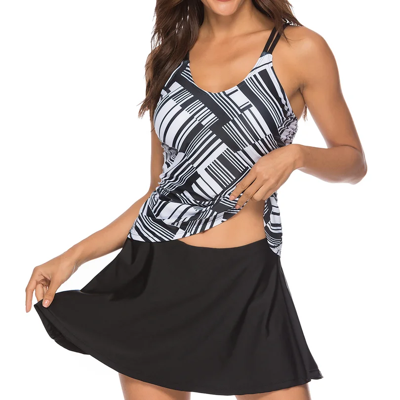 2019 сексуальный цельный купальник с оборками и высокой талией большого размера