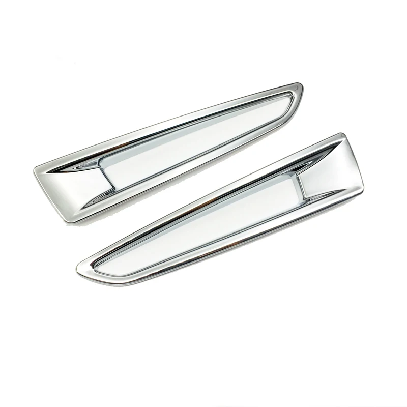 2 шт. ABS Хромированная задняя противотуманная фара накладка отделка Аксессуары