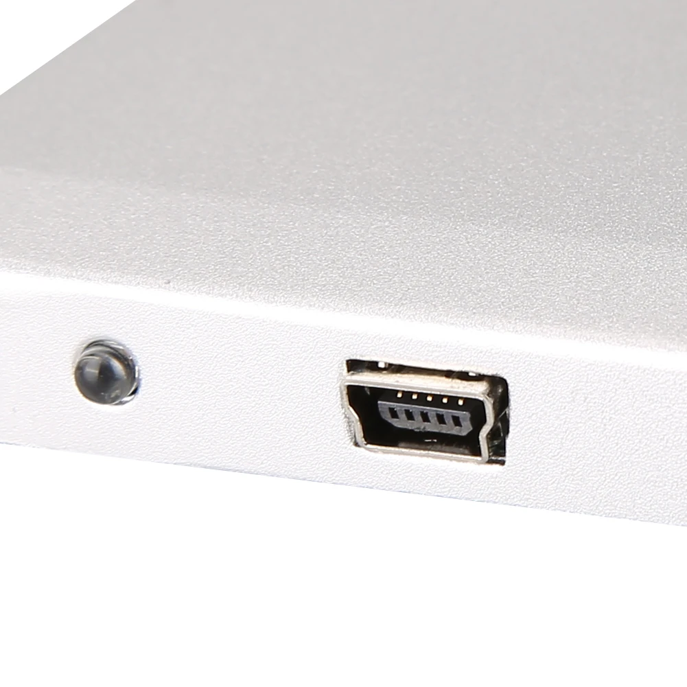 Внешний корпус USB для IDE, чехол для жесткого диска HDD, 2,5 дюймов, USB 2,0 IDE, 500 Гб-2 ТБ, ультра тонкий чехол для мобильного жесткого диска