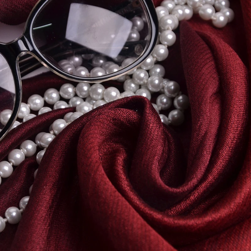 Женская шаль из натурального шелка градиентного цвета Весенняя для женщин