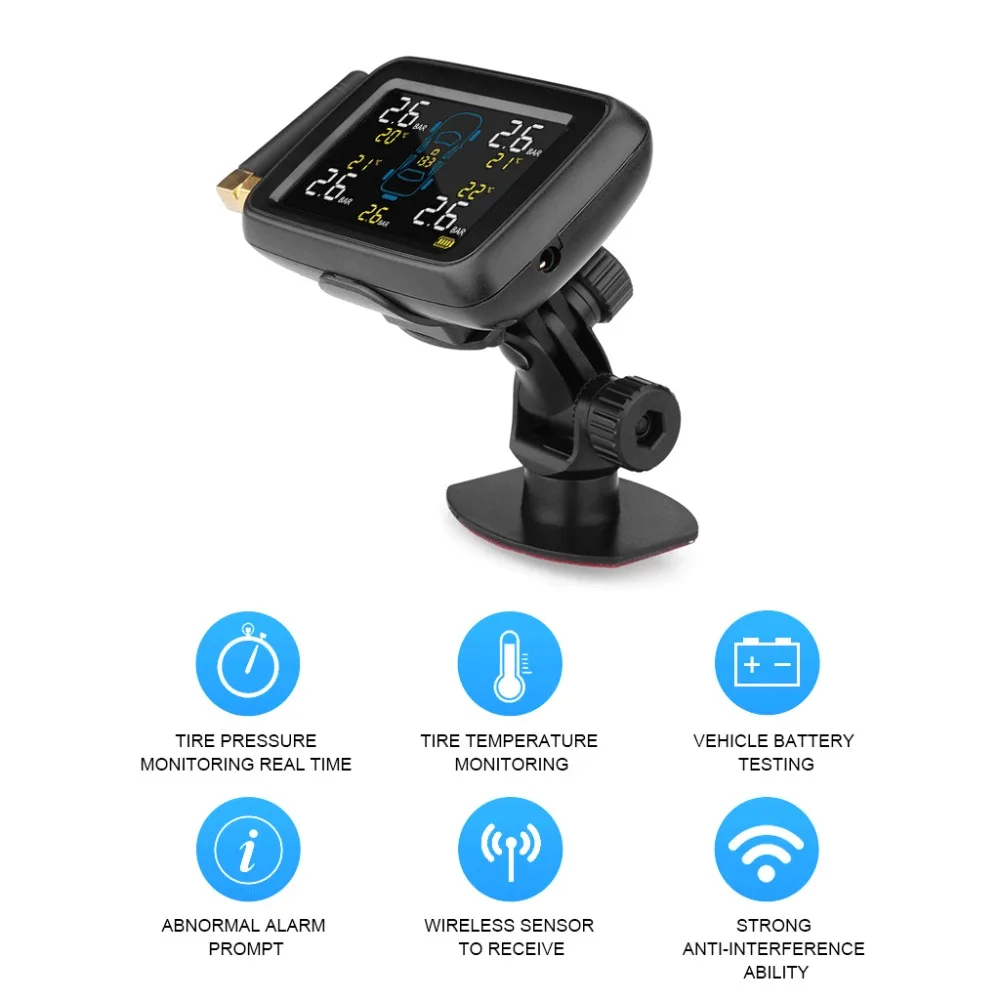 CAREUD U901 TPMS грузовик автомобиль система контроля давления в шинах с 6 внешними