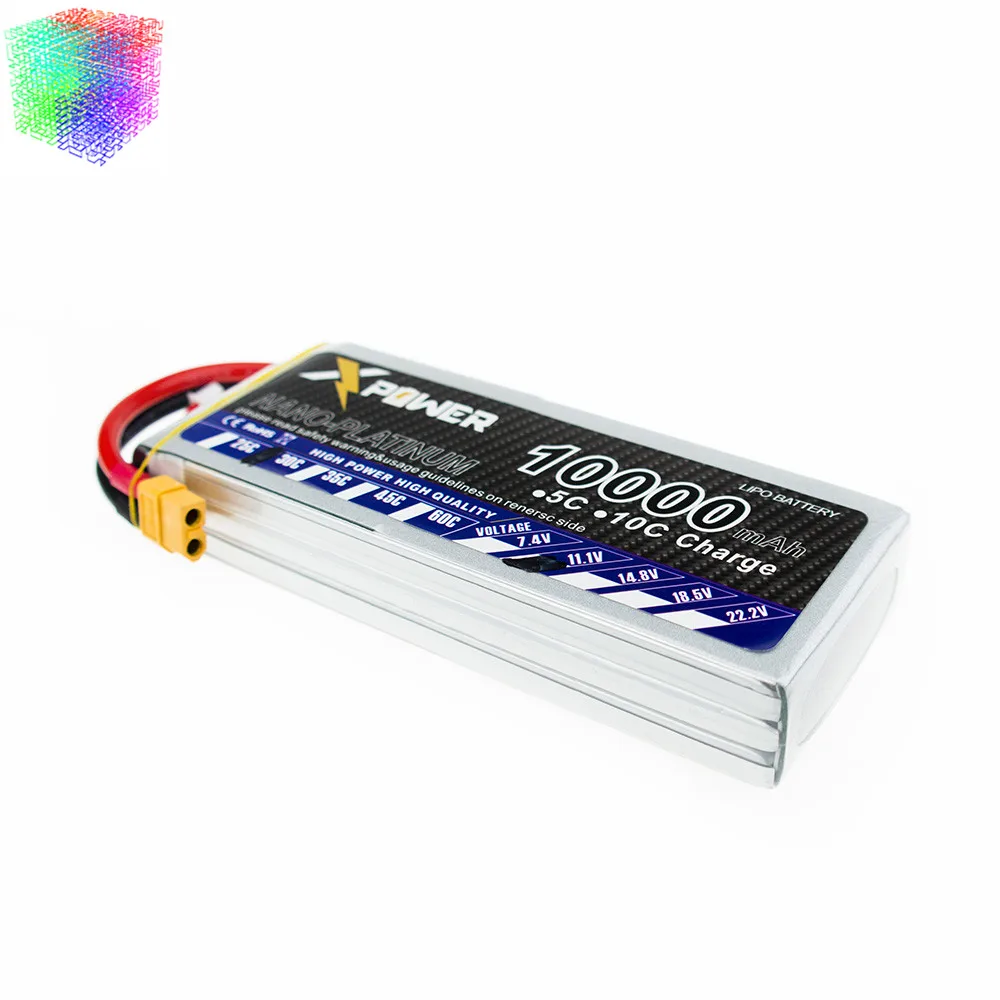 2 шт. 11 1 В 10000 мАч 3s lipo батарея 30C Xpower батареи XT60 / T /EC5 разъем для радиоуправляемого