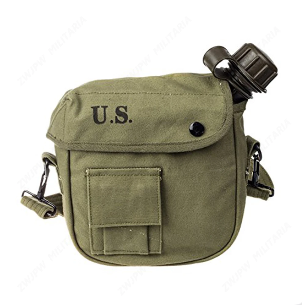 Чайник квадратной формы армии США во Вьетнаме военная столовая WW2|ww2 canteen|army