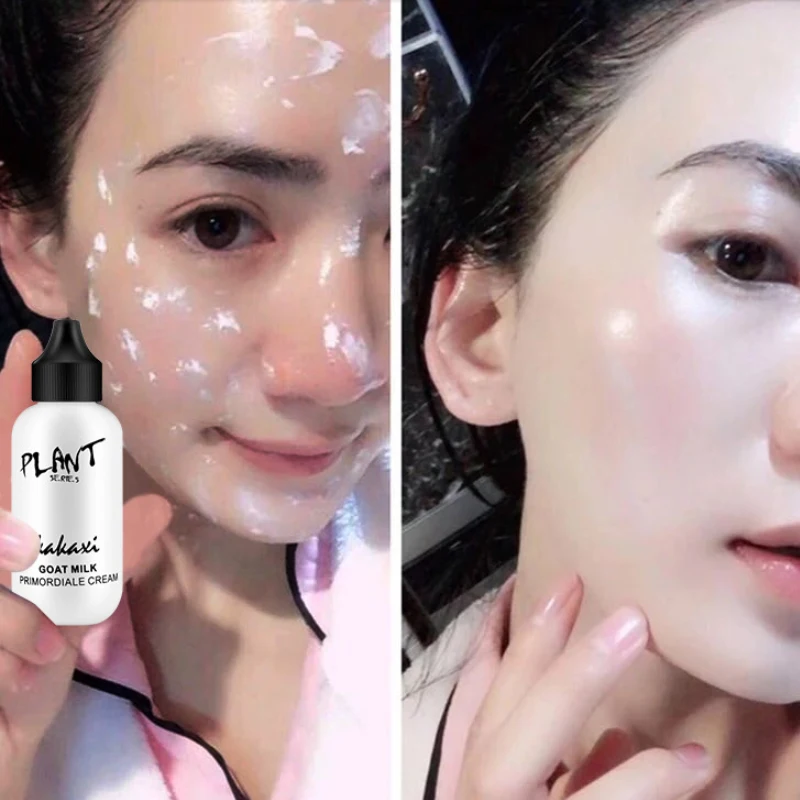 Крем-основа для макияжа лица с козьим молоком | Красота и здоровье