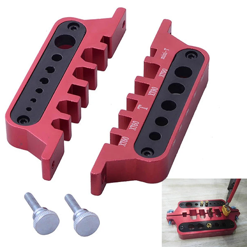 Головка пайки джиг красный соединитель аксессуары инструменты алюминиевый