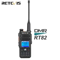 retevis rt82 gps dual band dmr radio digital walkie talkie dcdm tdma ip67 waterproof handheld transceiver ham radio comunicador