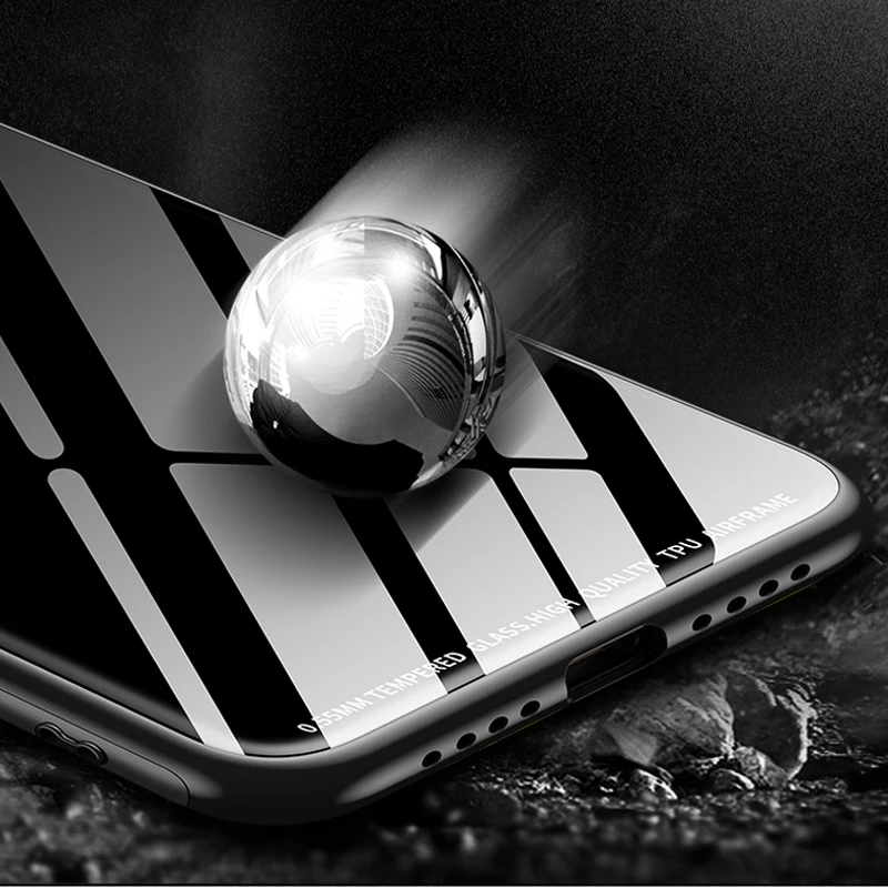 YUETUO стекло capinha, etui, чехол, чехол для samsung galaxy s10 s8 s9 plus s10e s 8 9 10 e s10plus s8plus s9plus аксессуары
