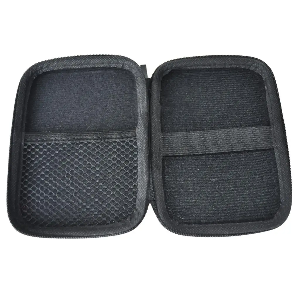 Портативный жесткий диск ударопрочный чехол на молнии сумка 2 5 дюйма черный|case