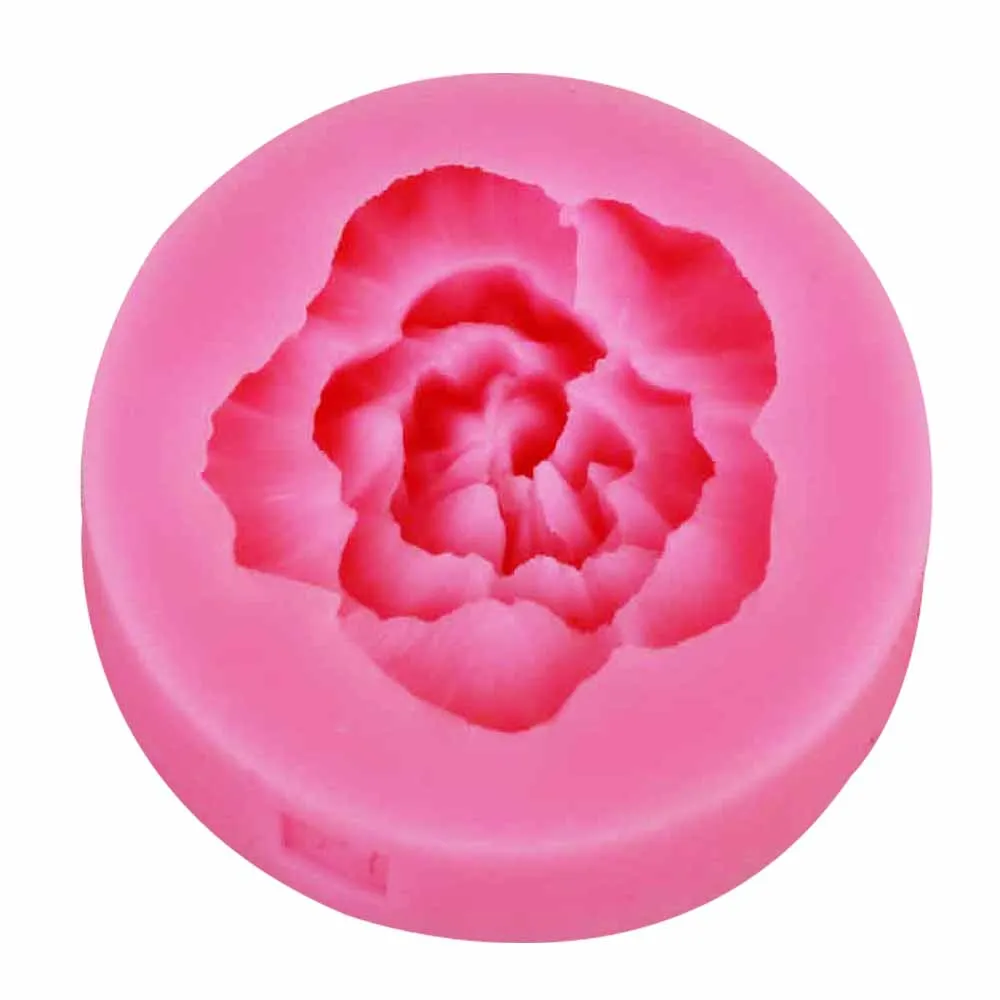 Mini Hibiscus 3D Candle Soy Wax Mould Scented Soap Handmade Silicone Mold Plaster Resin Clay Diy Craft Home Decoration m774 images - 6