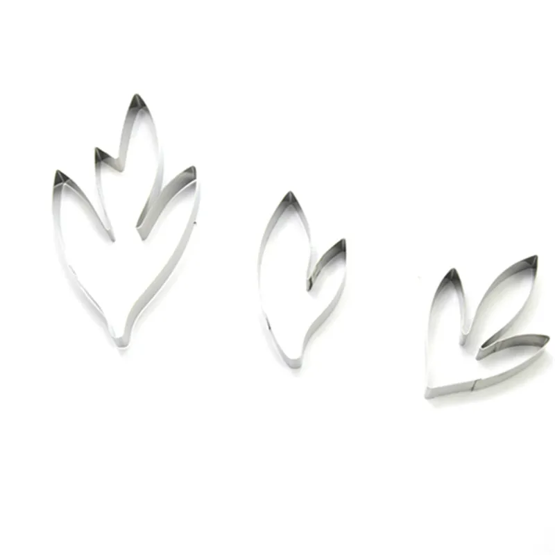 Бренд рождество Выпечки Из Нержавеющей Стали Покидать Прессформа Печенья Торт