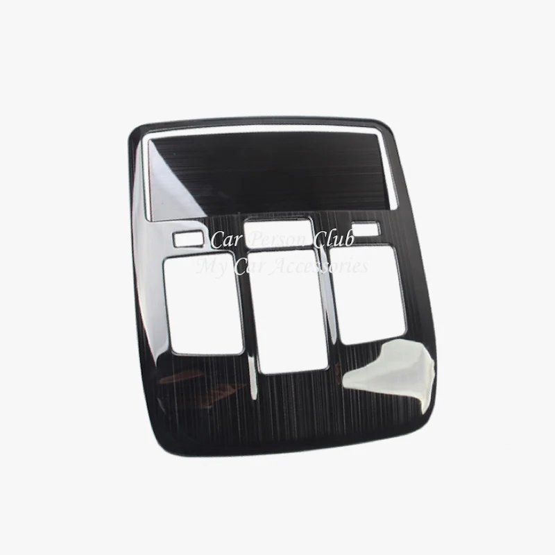 03-Front 2pcs Black Для MAZDA CX-5 CX5 передний задний светильник для чтения с блестками крышка лампы рамка панели отделка из нержавеющей стали аксессуары для автомобиля - Цвет: 03-Front 2pcs Black