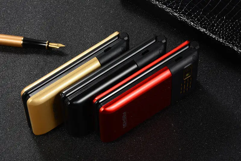 Мобильный телефон с откидным двойным экраном, SOS, bluetooth, дешевый телефон, большая кнопочная раскладушка, мобильные телефоны H-mobile