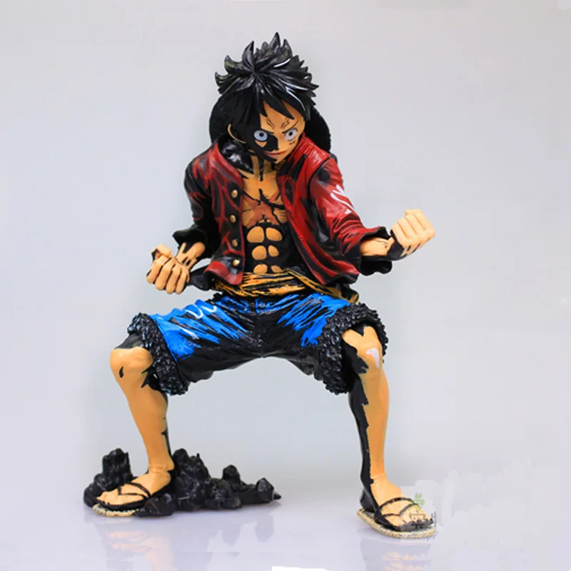 Аниме One Piece специальный цвет Luffy файтинг ПВХ экшн фигурка Коллекционная модель
