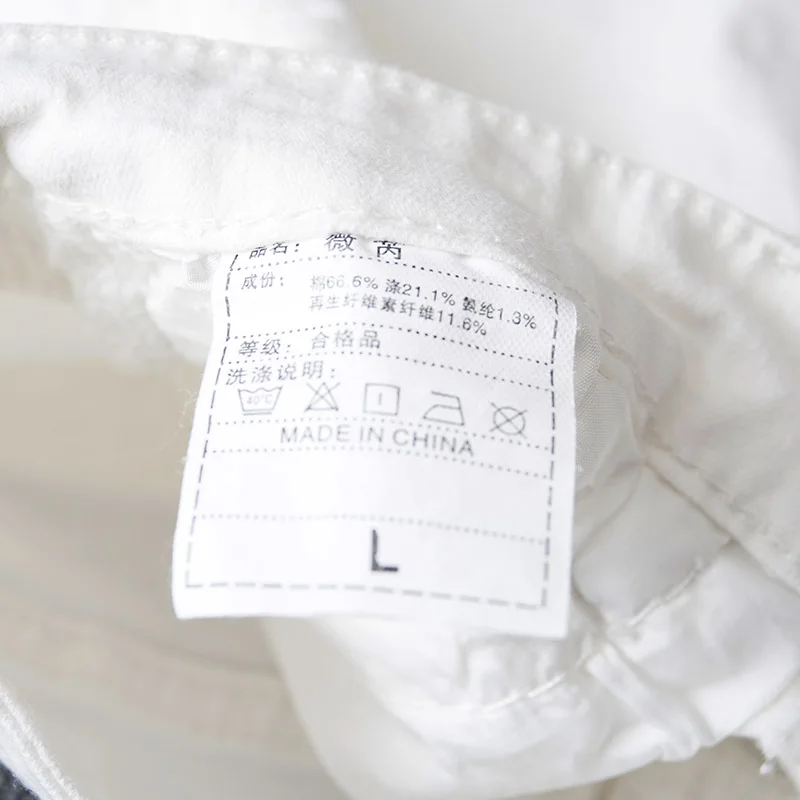 РЕАЛЬНОЕ ФОТО белый высокой талией джинсы шорты 2017 новая мода slim fit хлопок