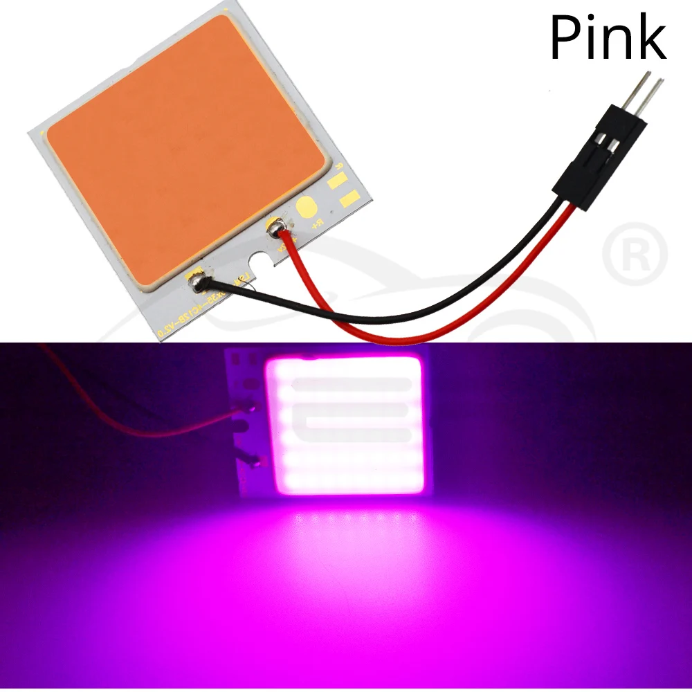 Белый, красный, синий T10 W5w Cob 24SMD 36SMD Автомобильный светодиодный панельный светильник для автомобиля, лампа для чтения в салоне автомобиля, купольная гирлянда BA9S DC 12v