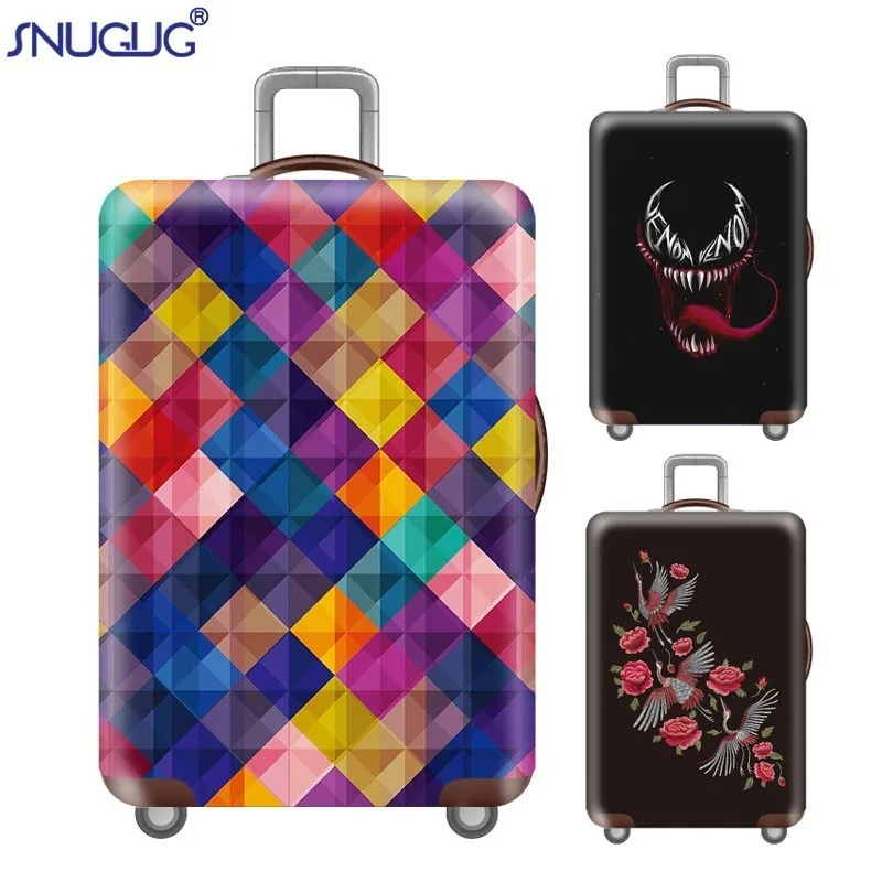 Квадратный Дорожный Чехол для багажа защитные аксессуары пылезащитный чехол