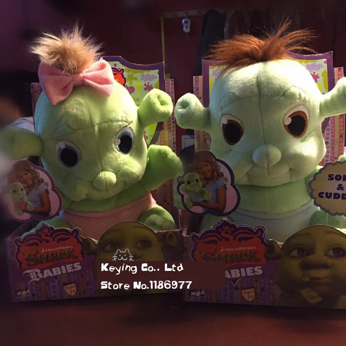 Новое поступление оригинальная милая плюшевая игрушка Shrek Baby кукла на день