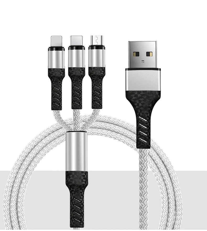 Новинка, быстрая зарядка, USB, 3 в 1, кабель, USB TypeC, мобильный телефон для samsung S9, для xiaomi mi9 redmi, зарядное устройство, Micro USB кабель