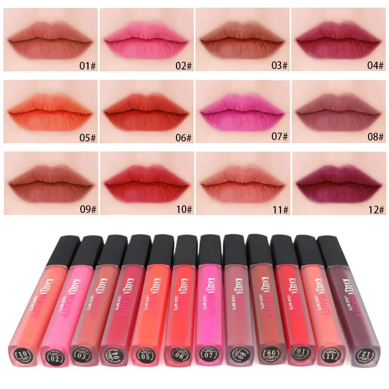 

Модный женский дневной косметический стойкий пигмент, жидкий матовый Водостойкий тинт для губ, блеск для губ, косметика