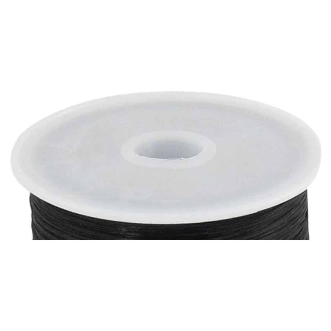 Черная эластичная лента с кристаллами 50 м|spool thread|spoolthread |