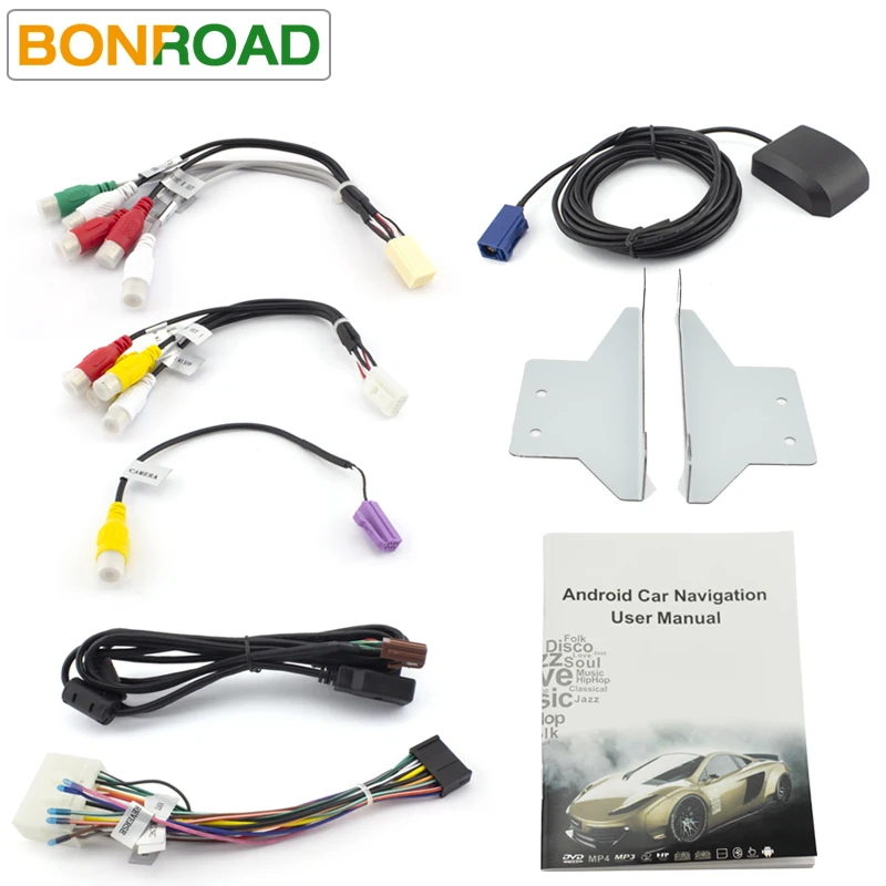 Bonroad 2 Din Автомобильный мультимедийный плеер для SsangYong KORANDO 2011-2013 видео gps Wifi Радио DVD android 9,0 OS