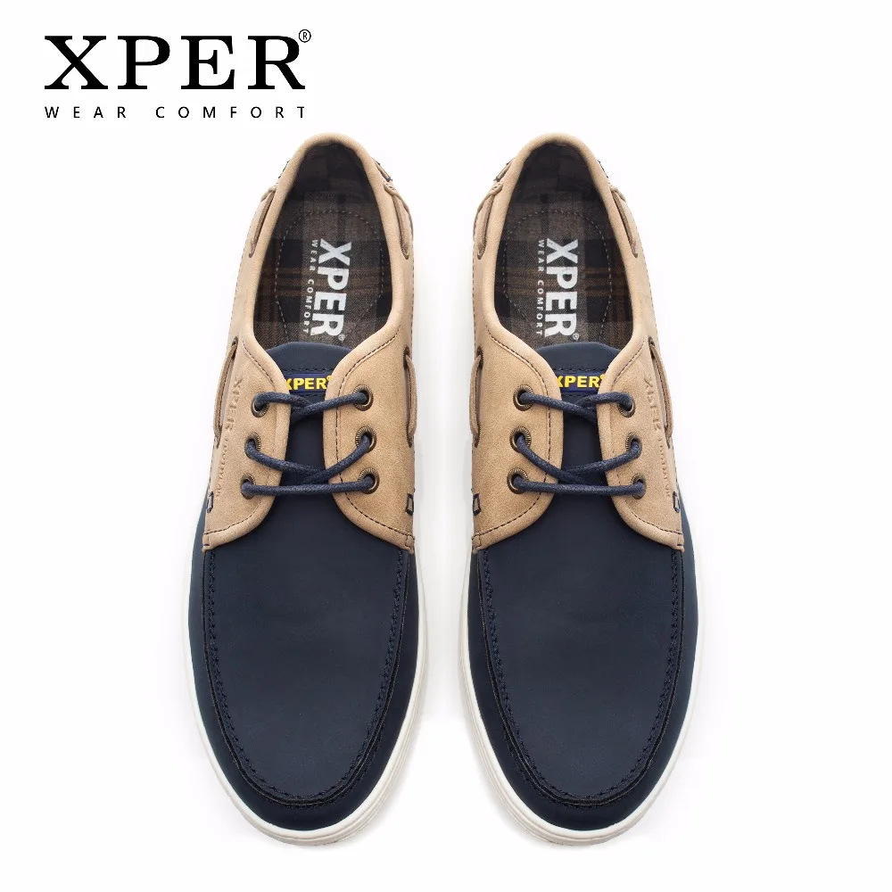 XPER/брендовая модная мужская кожаная повседневная обувь одежда Удобная