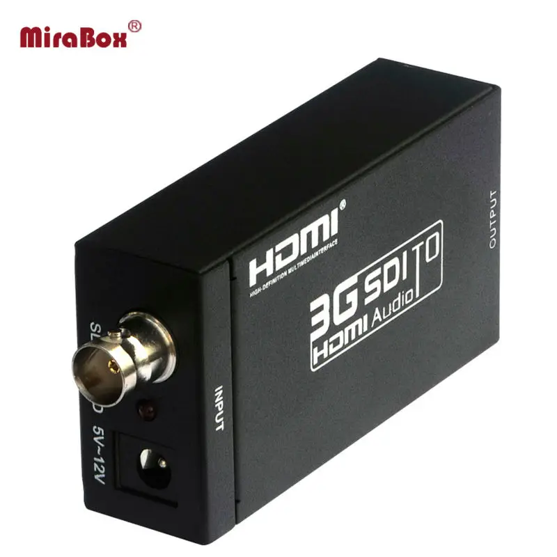 1 шт. Mini 3 г 1080 P SDI в HDMI конвертер SD-SDI HD-SDI 3G-SDI HD к видео питания адаптер | Электроника
