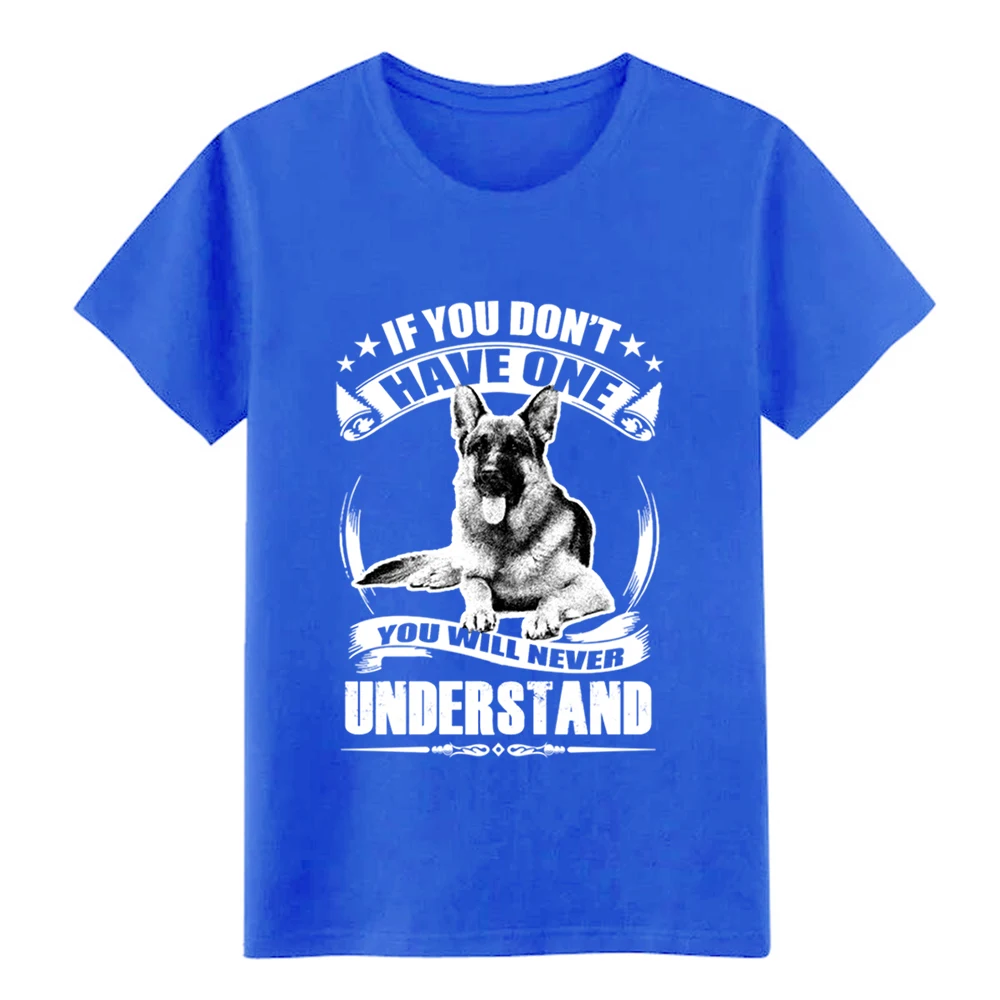 Мужская футболка Shepherd Dogs You'll never поймет с коротким рукавом и круглым вырезом в