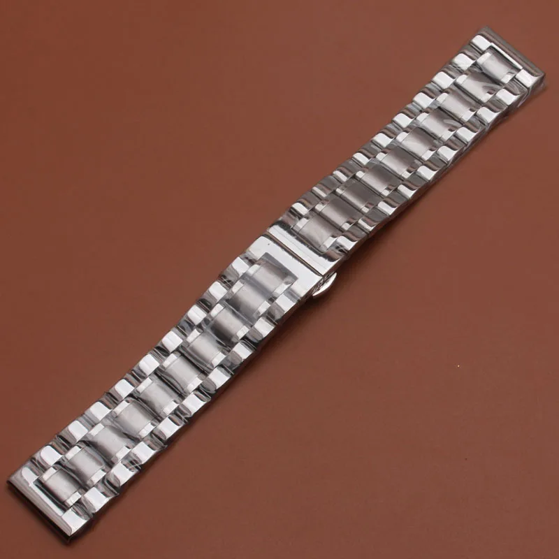 

Stainless Steel Watchband for Samsung Gear S3 Galaxy Watches 46mm Quick Release Pin Strap Butterfly Buckle Wrist Bands 20mm 22mm
